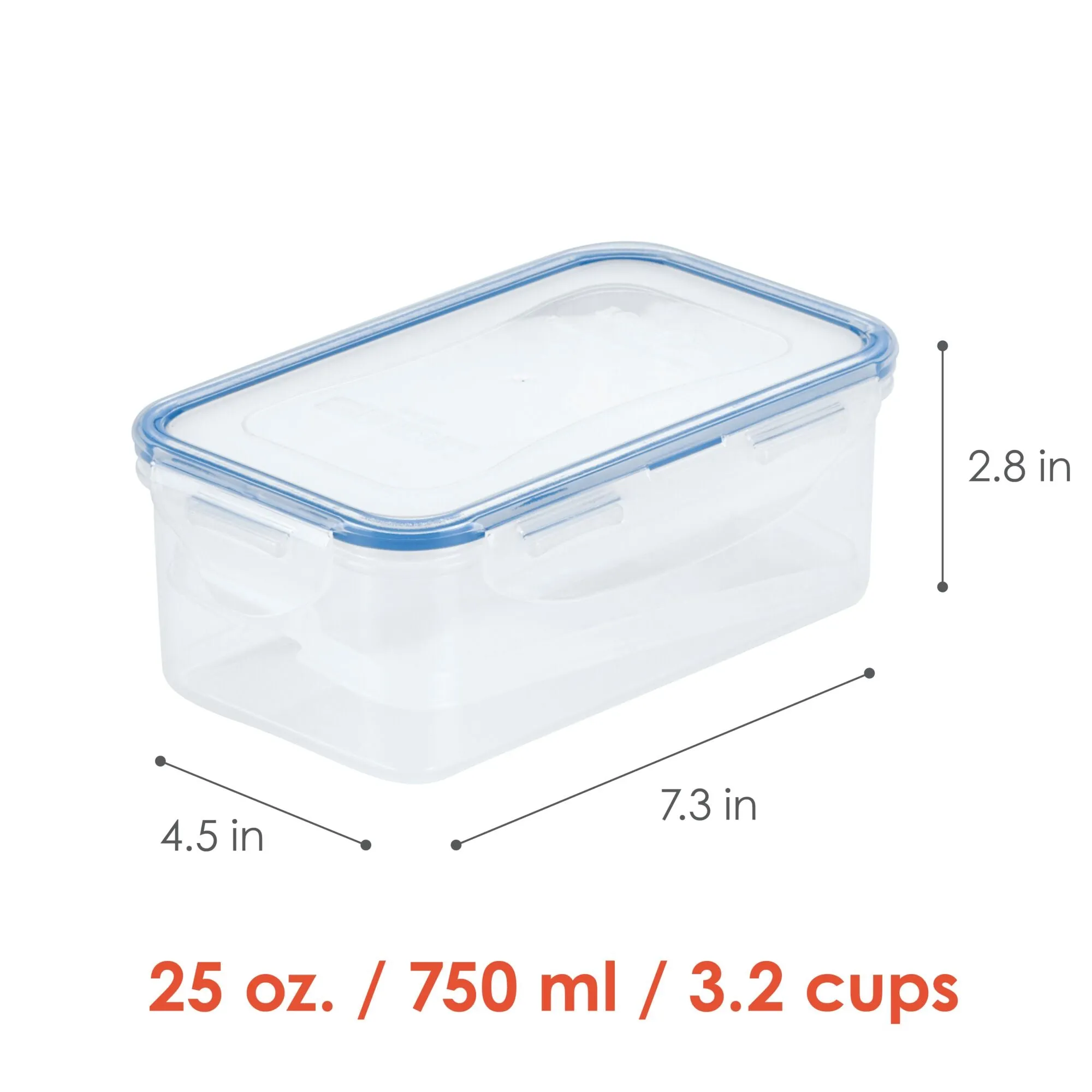25-Ounce Specialty Butter and Cheese Container
