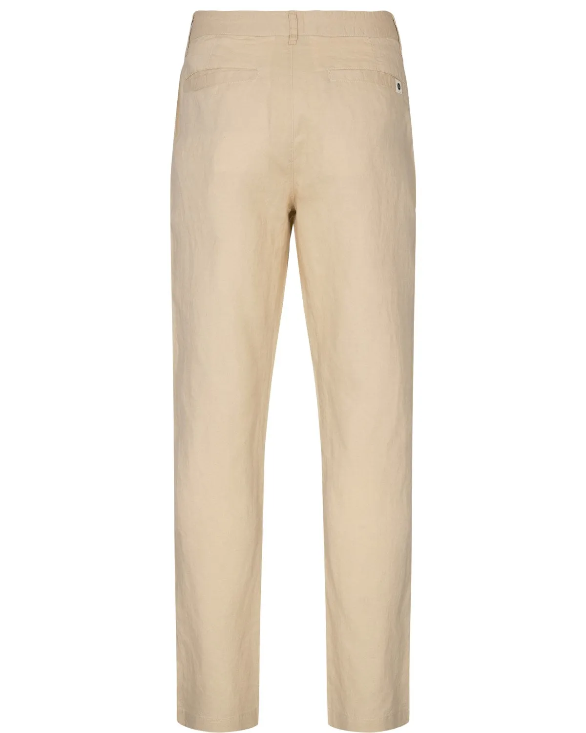 AKJOHN LINEN PANT - Brown Rice