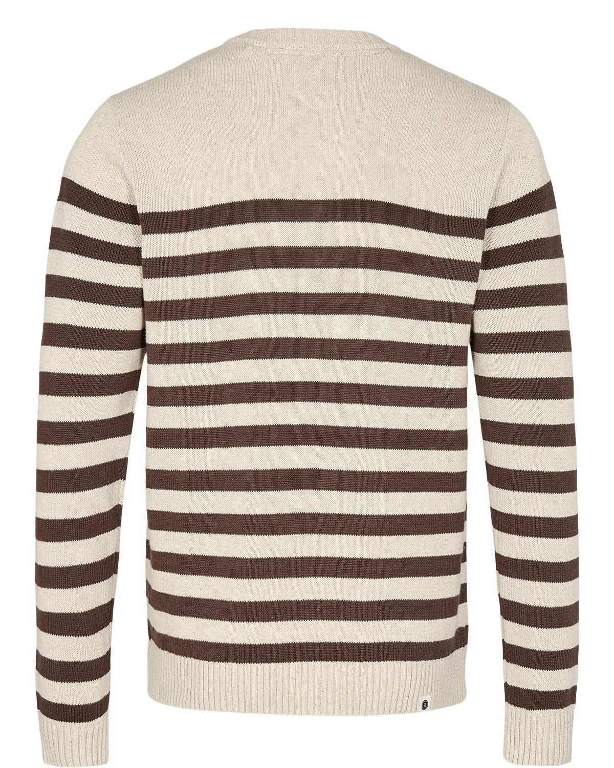 AKSUNE STRIPE KNIT - Brown Rice
