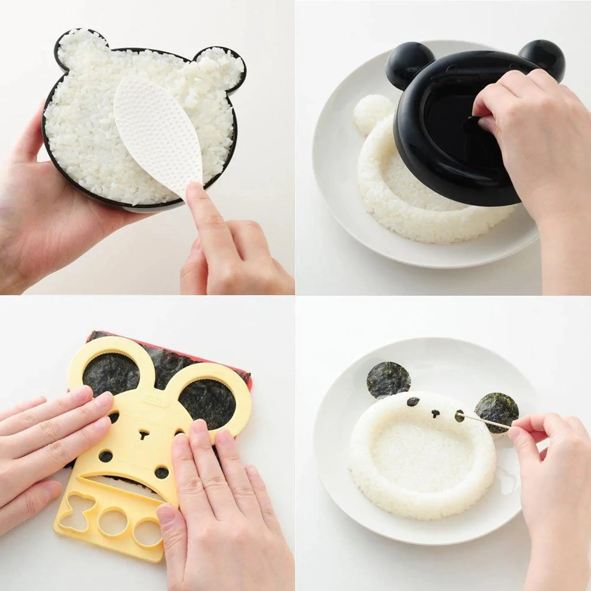 Animal Rice Mould Set for Curry
