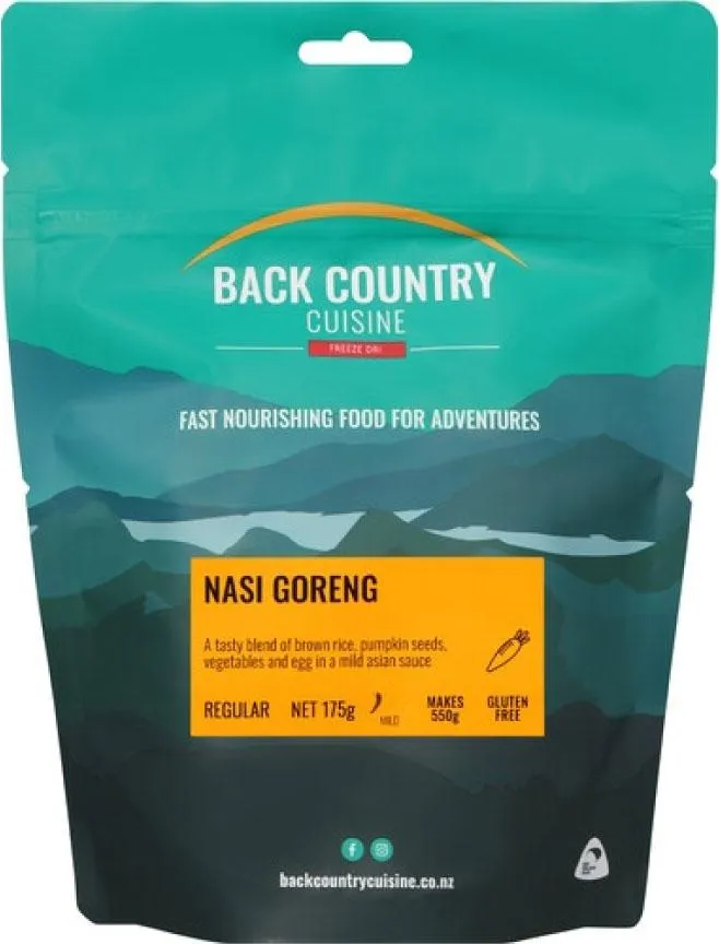 Back Country Cuisine Freeze Dried Food - Nasi Goreng