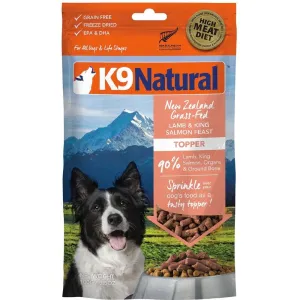 BUNDLE DEAL: K9 Natural Lamb & King Salmon Grain-Free Freeze-Dried Raw Dog Food Topper 100g