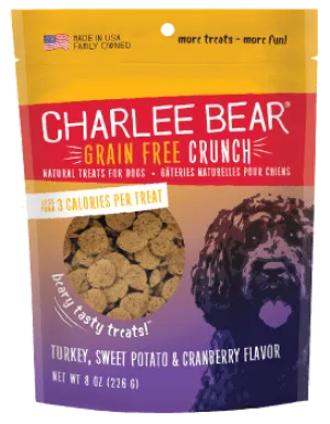 Charlee Bear Bear Crunch Grain Free Turkey Sweet Potato & Cranberry