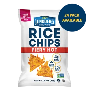 Fiery Hot Rice Chips - Single-Serve