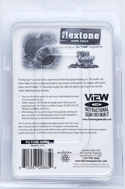 Flextone Game Calls Big Sexy Turkey Call