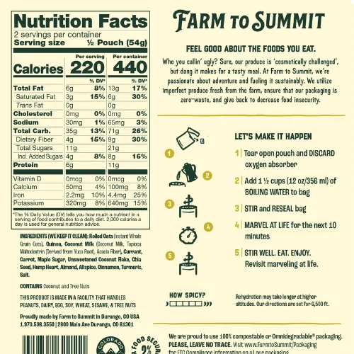 Golden Oats by Farm to Summit