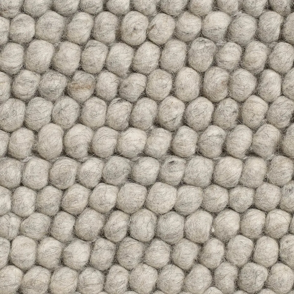 Hay Peas Rug (w140xd200cm) , Soft Grey