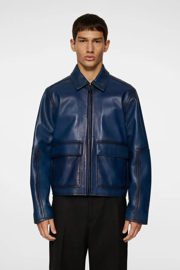 Jed Leather Party Jacket