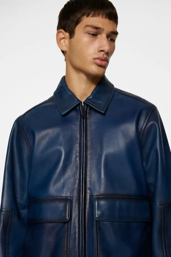 Jed Leather Party Jacket