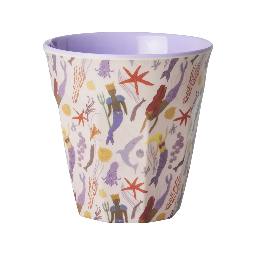Medium Cup - Mermaid Print