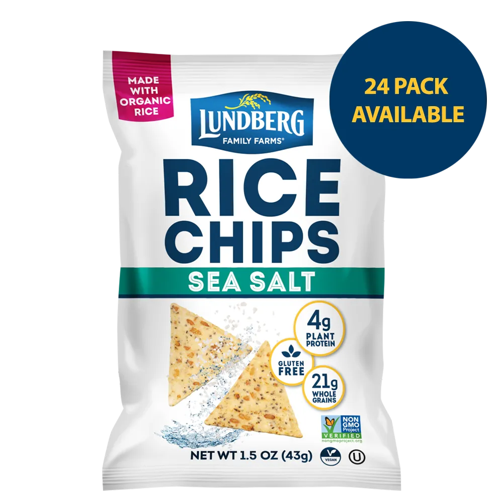 Sea Salt Rice Chips - Single-Serve