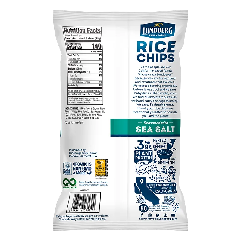 Sea Salt Rice Chips