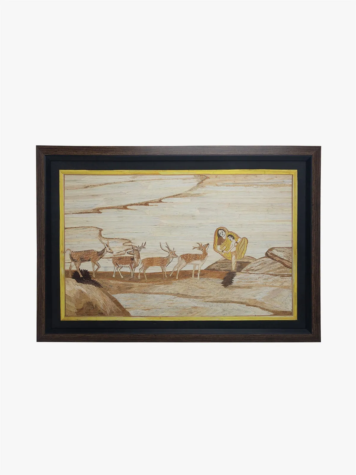 Whispers Of The Forest Landscape - Framed