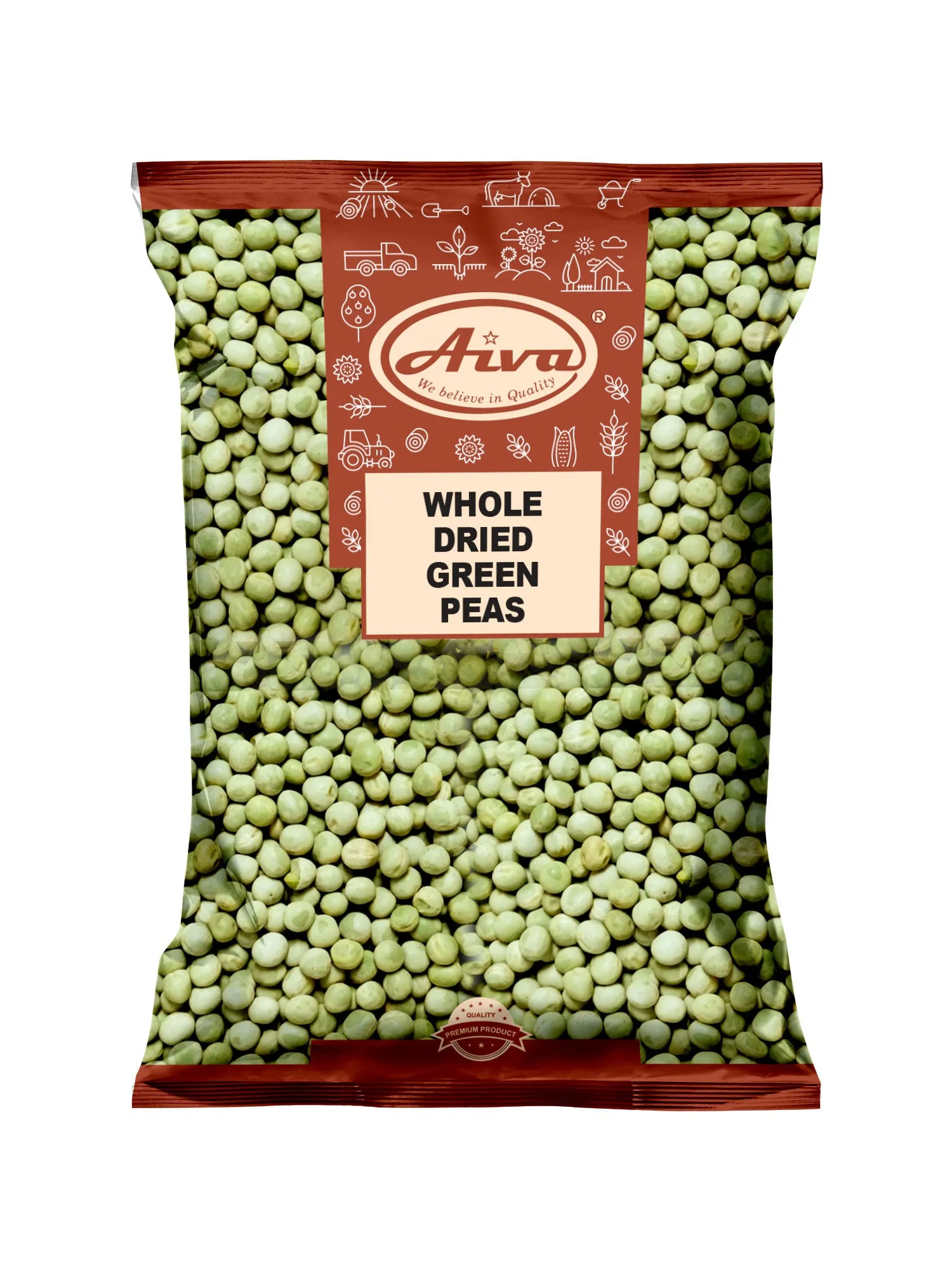 Whole Dried Green Peas(Green Vatana)