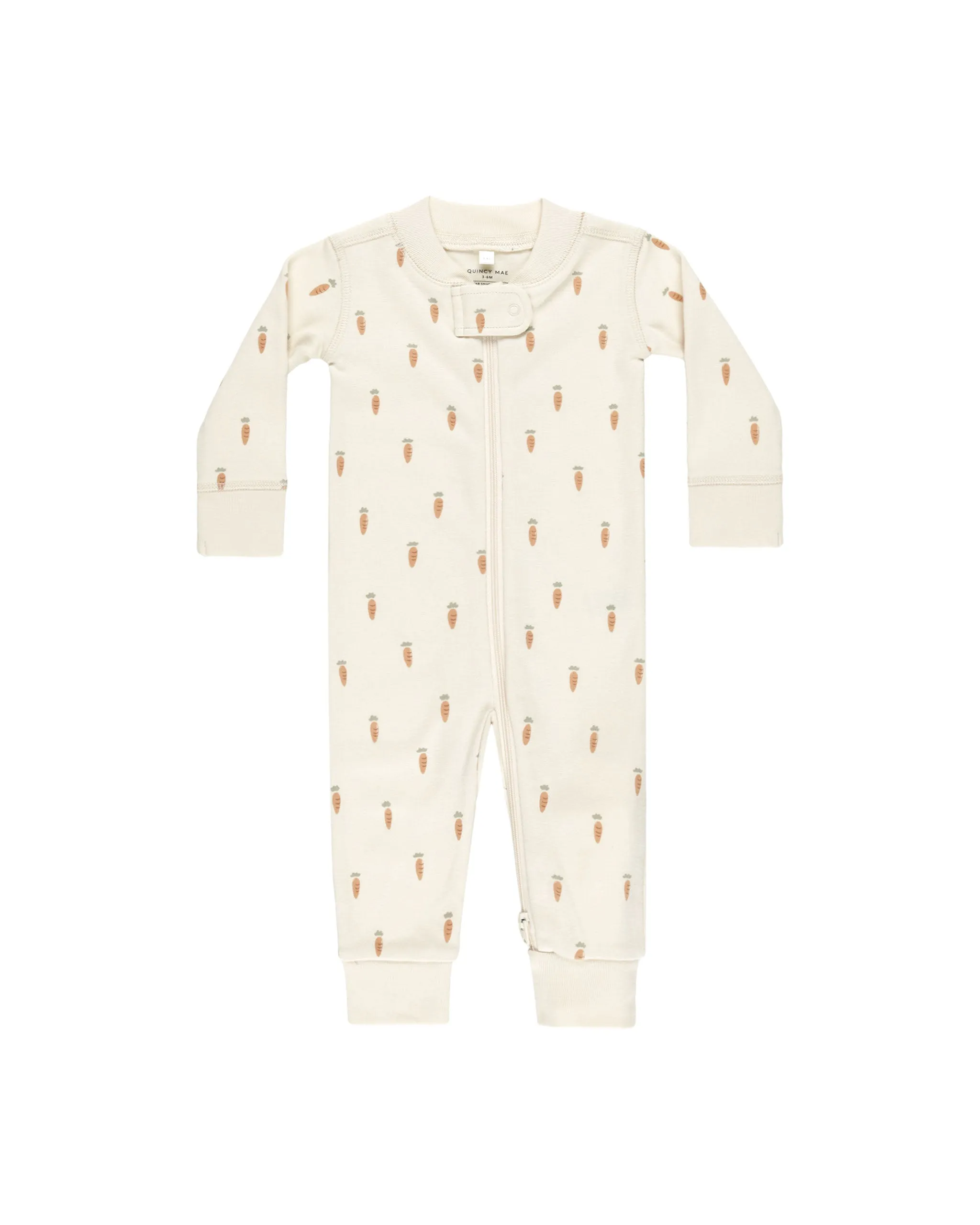 Zip L/S Sleeper, Carrots
